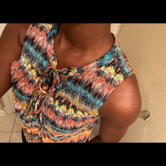 Colorful pattern blouse - Picture 3 of 5